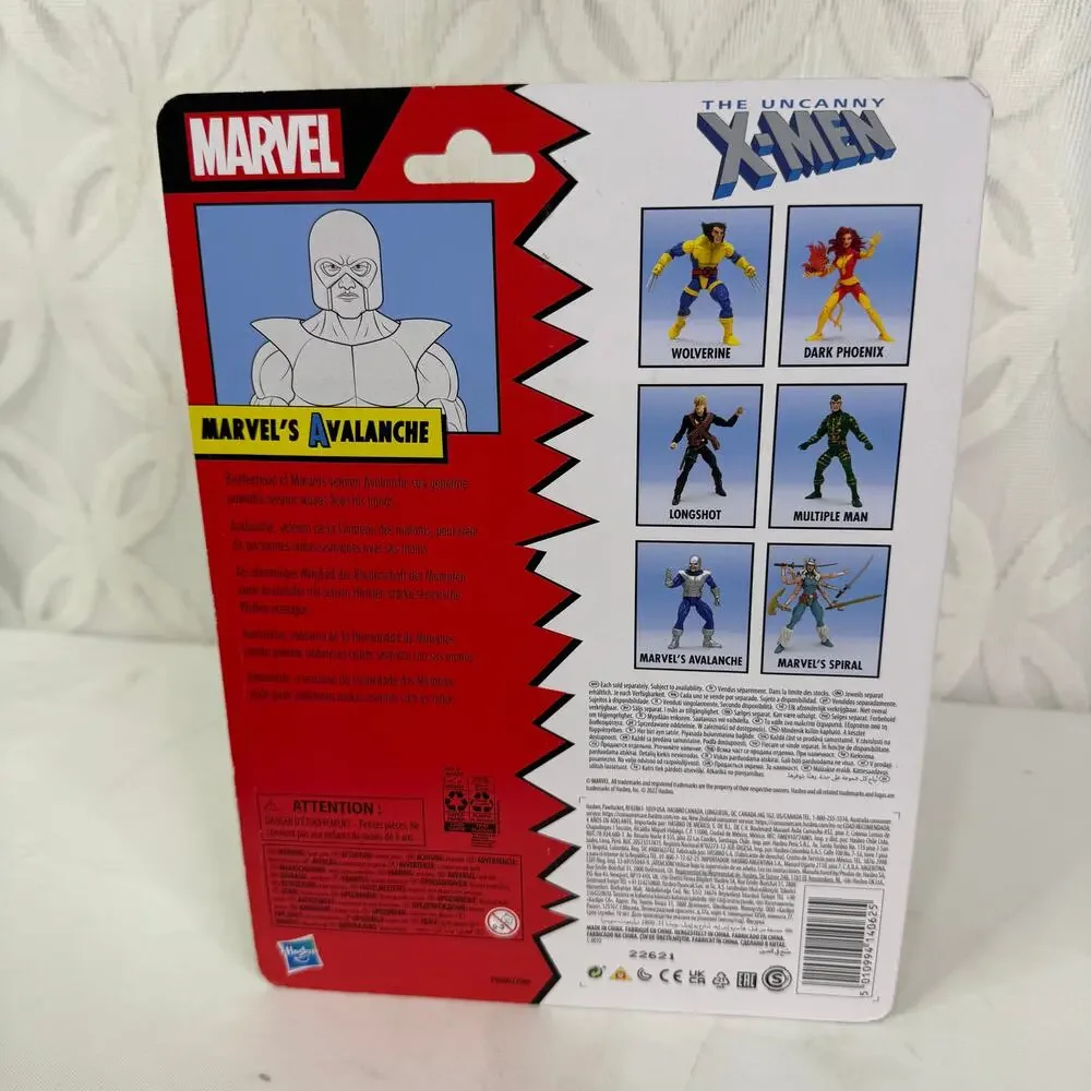 Marvel Legends Retro 6 Inch Action Figure X-Men‎ Classic Series 2 Avalanche New